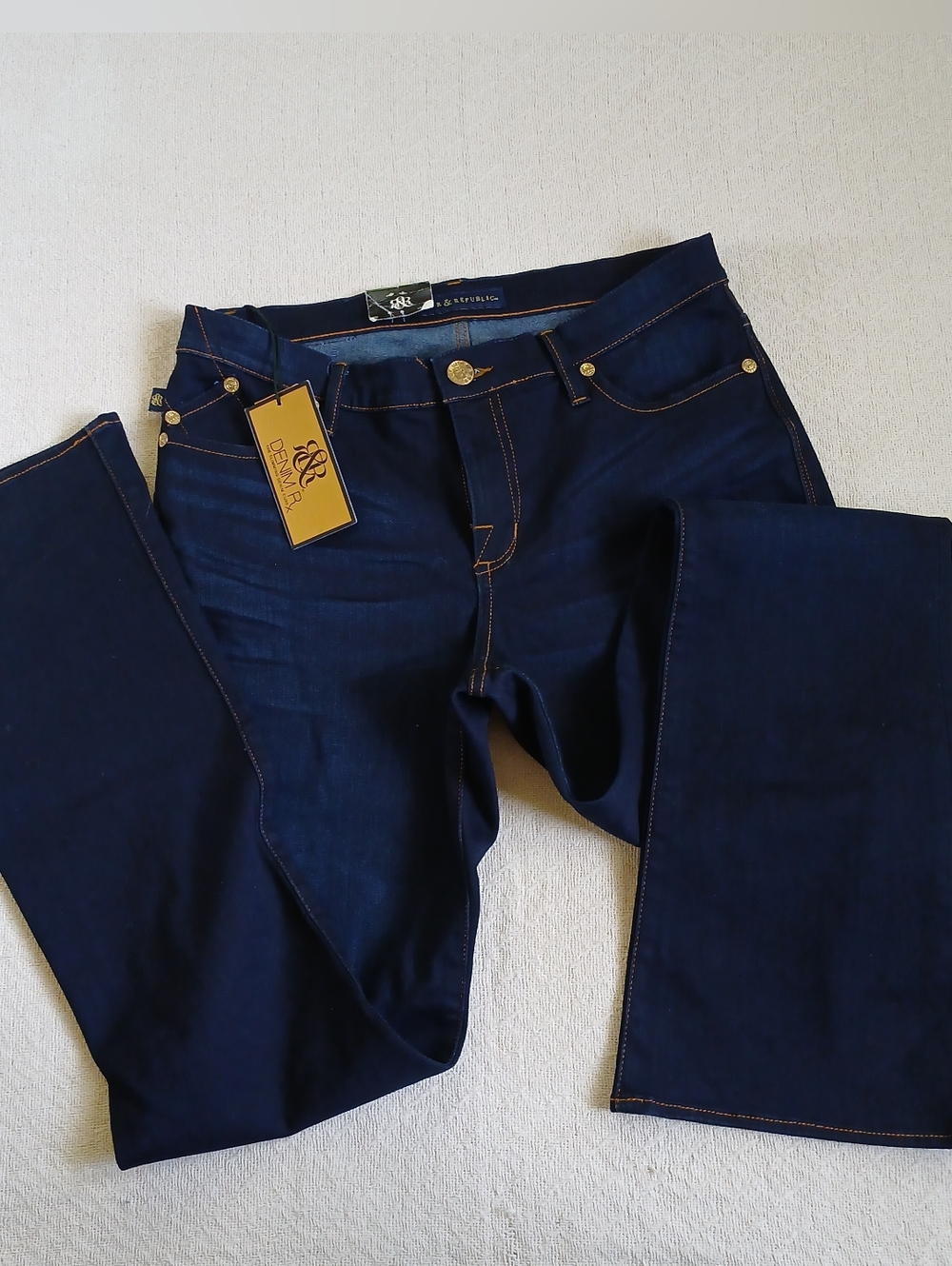 rock & republic ♡ kendra curvy bootcut jeans 14 the cure